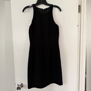 J Crew black shift dress